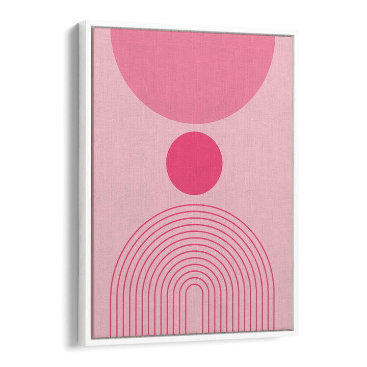 BAUHAUS BOHO PINK I ,BOHO ART PAINTINGS