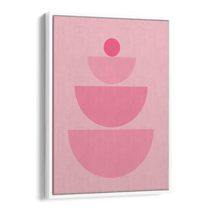 BAUHAUS BOHO PINK IV , BOHO ART PAINTINGS