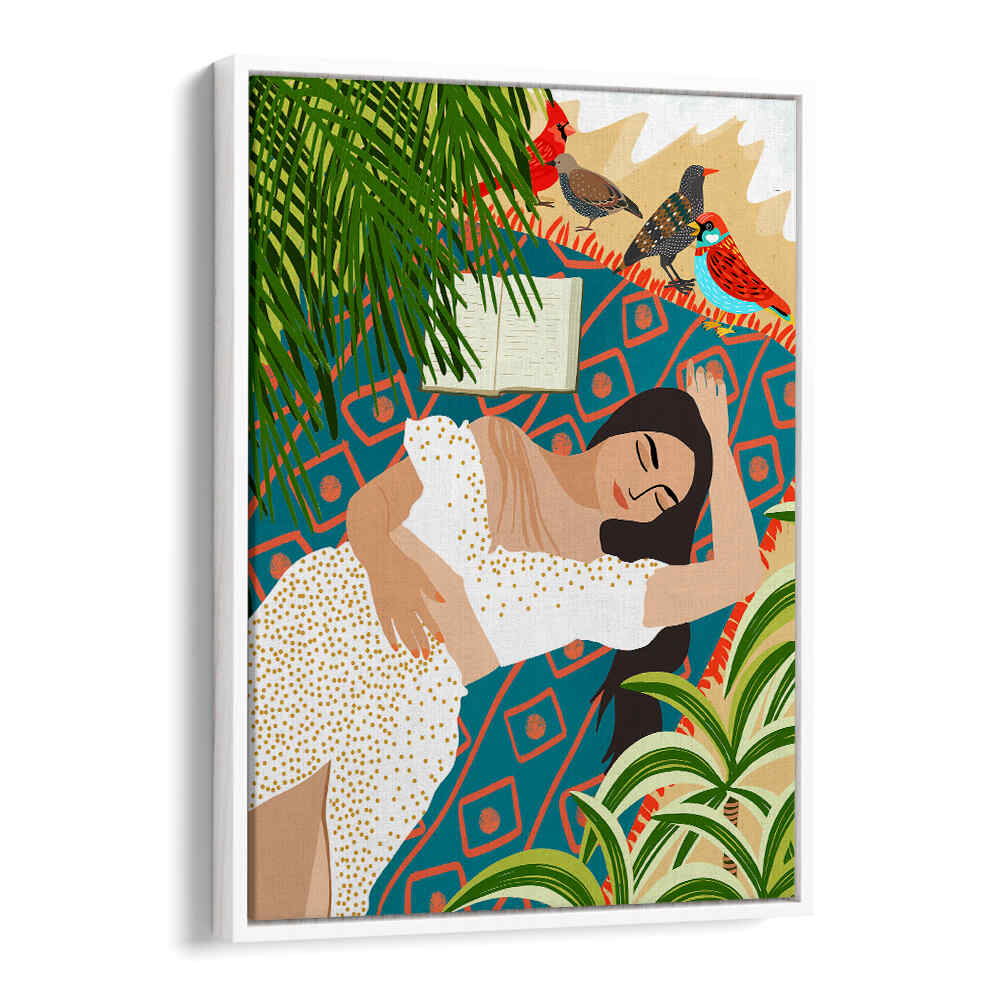 BEACH. READ. SLEEP. REPEAT , PORTRAITS & FIGURATIVE ILLUSTRATIONS