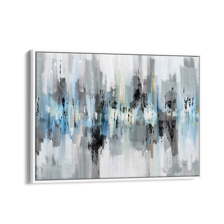 BLACK WHITE BLUE REFLECTIONS