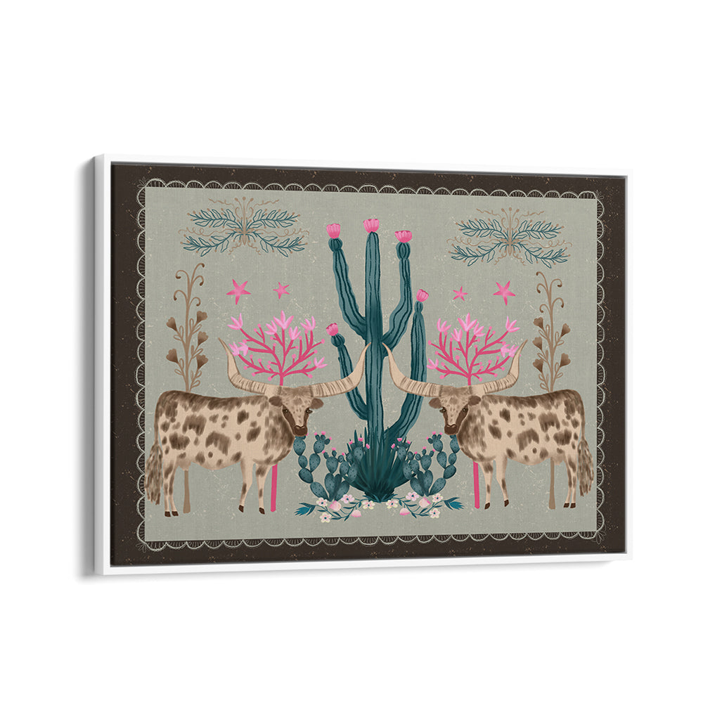 BLOOMING DESERT LONGHORNS