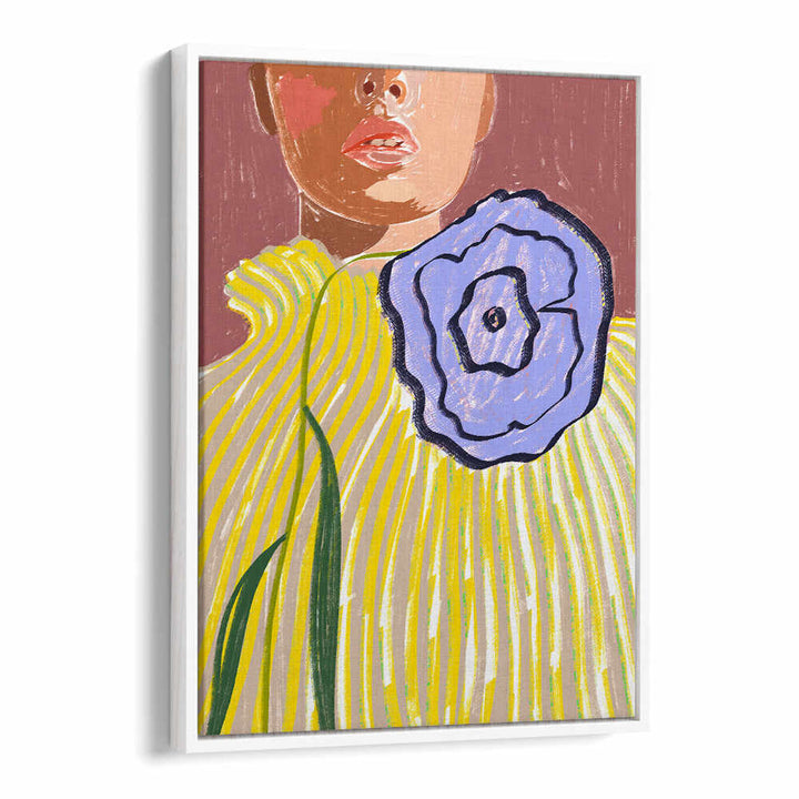 BLOSSOM ELEGANCE , PORTRAITS & FIGURATIVE ILLUSTRATIONS