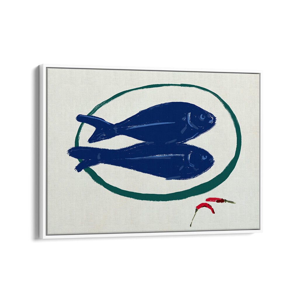 BLUE FISH AND SPICE , KITCHEN POSTERS