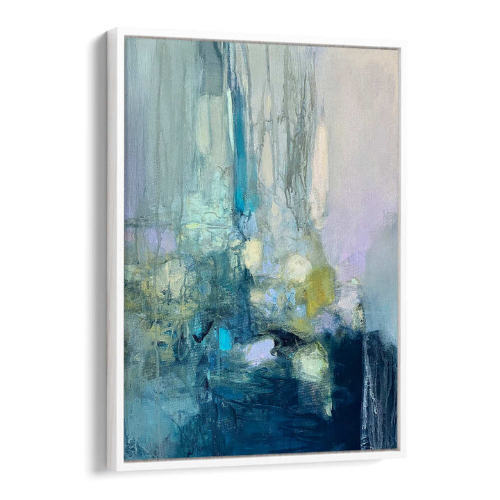 BLUE GREEN ABSTRACT FLOW
