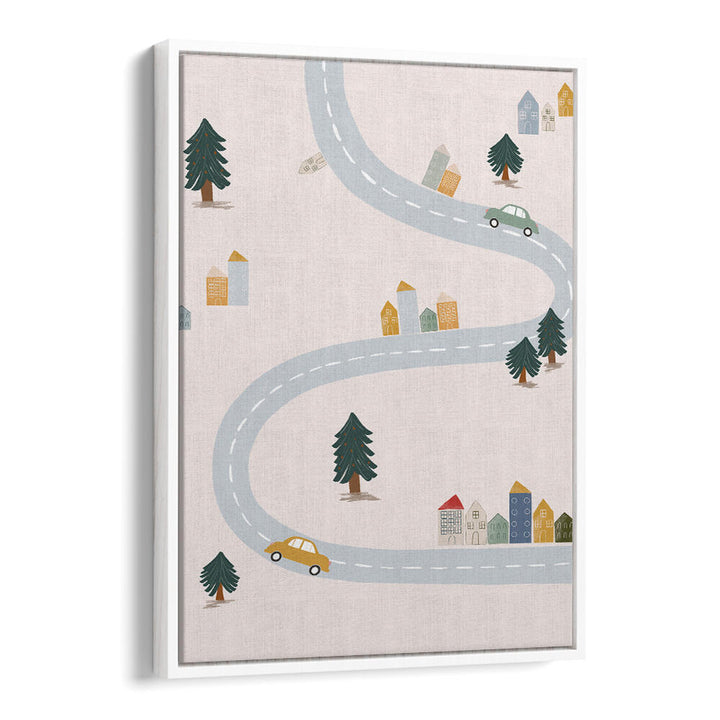 BLUE GREEN VILLAGE , KIDS ROOM PAINTINGS