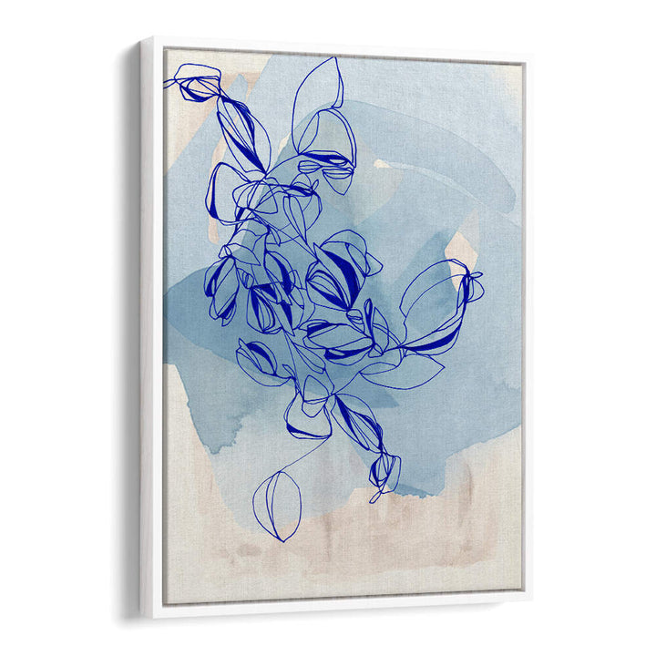 BLUE VINE ELEGANCE , ORGANIC FORMS