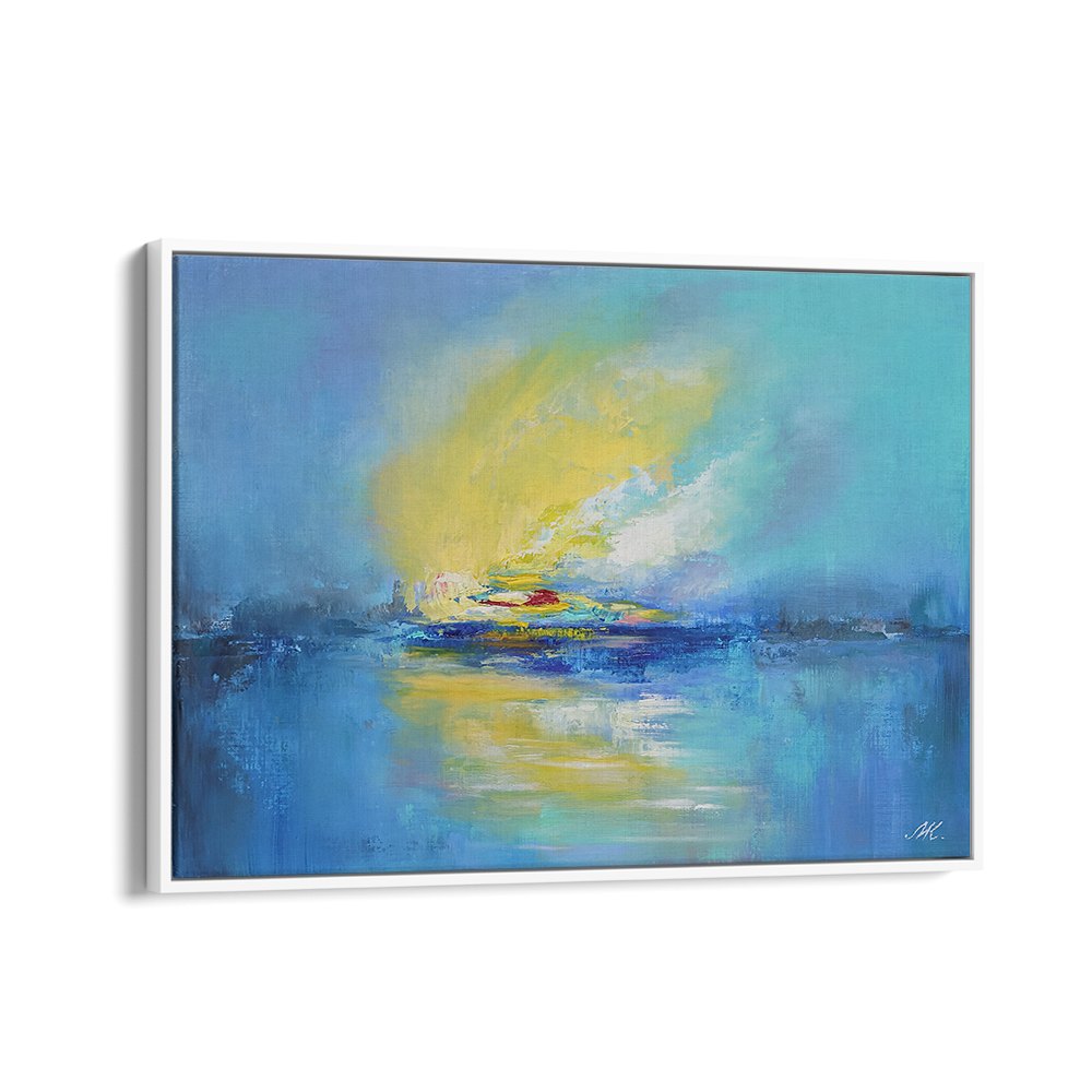 BLUE YELLOW HORIZON GLOW