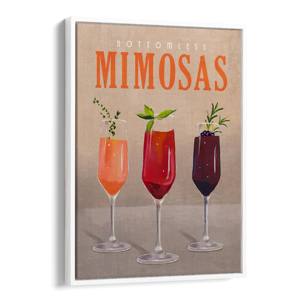 BOTTOMLESS MIMOSAS PASTEL , BAR & CAFE ART