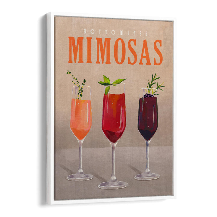 BOTTOMLESS MIMOSAS PASTEL , BAR & CAFE ART