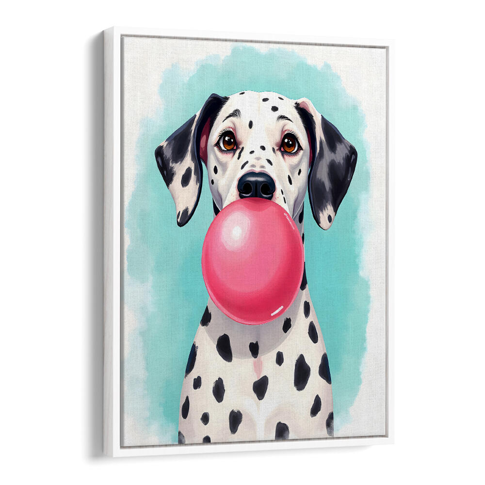 BUBBLE GUM DALMATIAN , WILDLIFE PAINTINGS