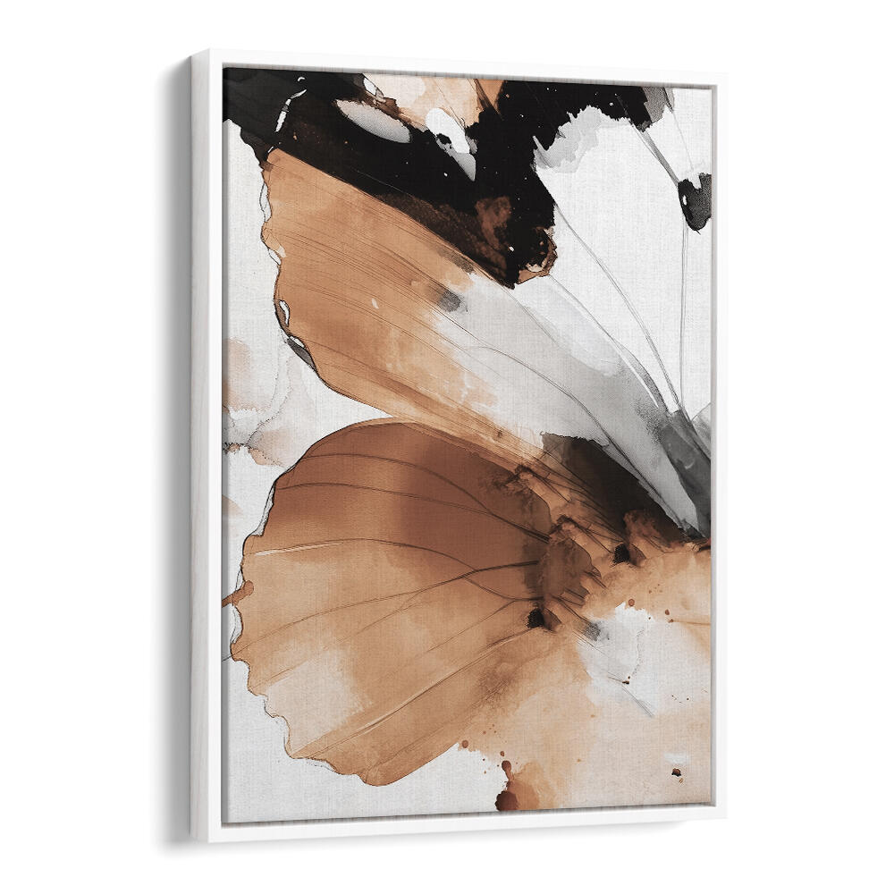 BUTTERFLY ABSTRACT , FLORAL FLOWER PAINTINGS