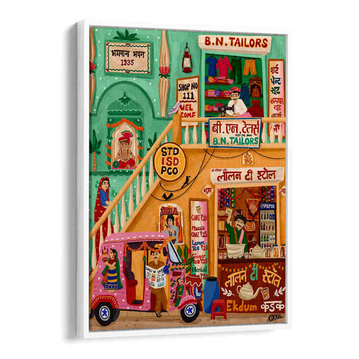 CHAI AND TAILOR , INDIAN ART PAINTINGS
