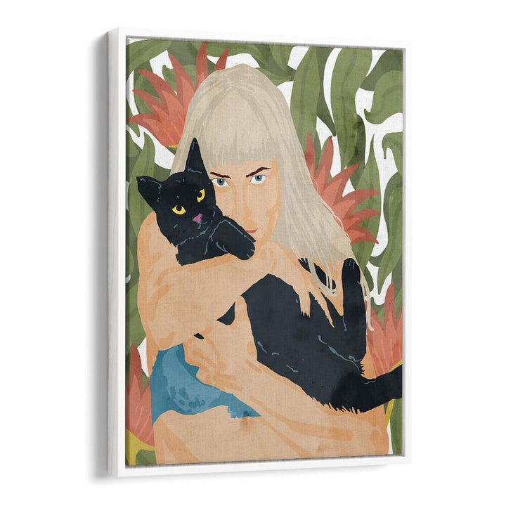 CAT LADY , PORTRAITS & FIGURATIVE ILLUSTRATIONS