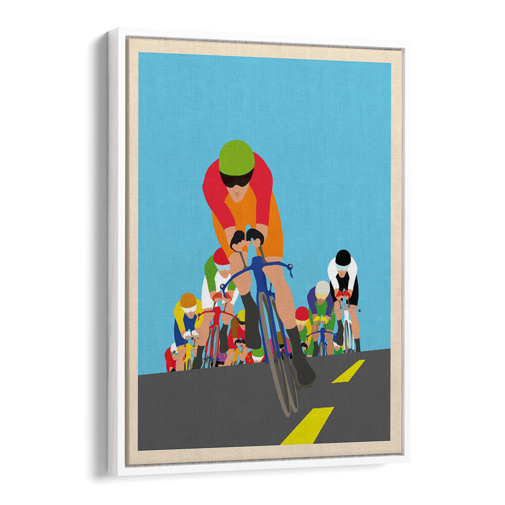 CHASING PACK ART PRINT , SPORTS POSTERS