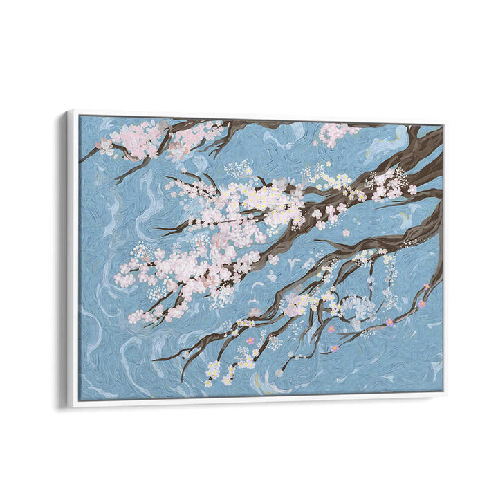 CHERRY BLOSSOMS , FLORAL FLOWER PAINTINGS