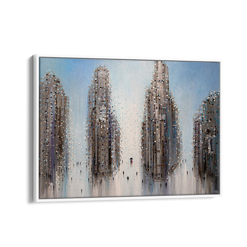 CITY MOOD , MODERN IMPRESSIONISM PAINTINGS