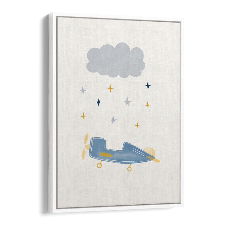 CLOUD AIRPLANE , KIDS ROOM PAINTINGS