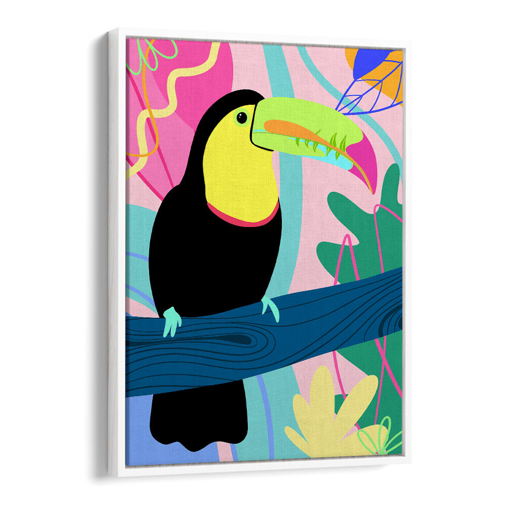 COLORFUL TOUCAN , KIDS ROOM PAINTINGS
