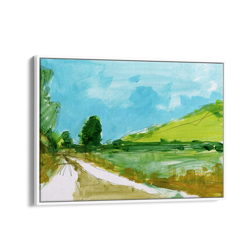 Vibrant COUNTRY III, LANDSCAPE PAINTINGS showcasing nature's beauty, perfect for enhancing your home decor.