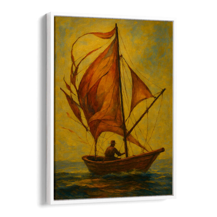 CRIMSON SAIL AT DAWN