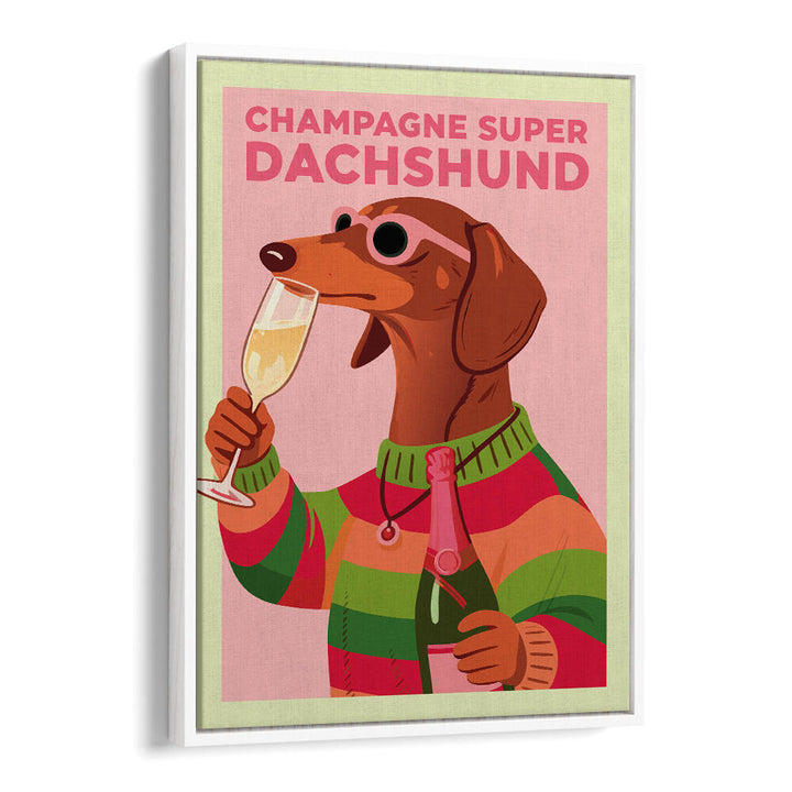 DACHSHUND CHAMPAGNE PARTY