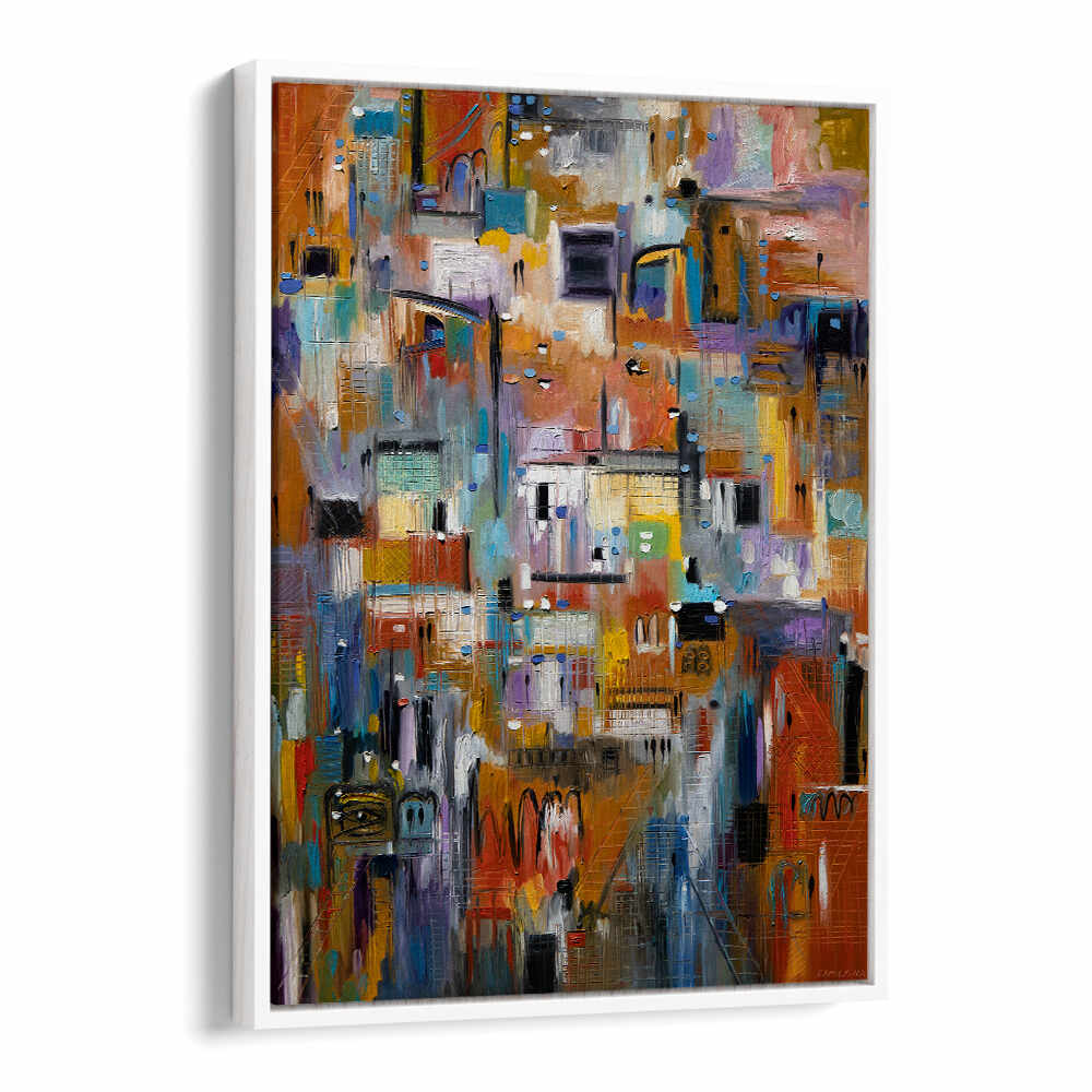 DAY AT THE MUSEUM , MODERN IMPRESSIONISM PAINTINGS