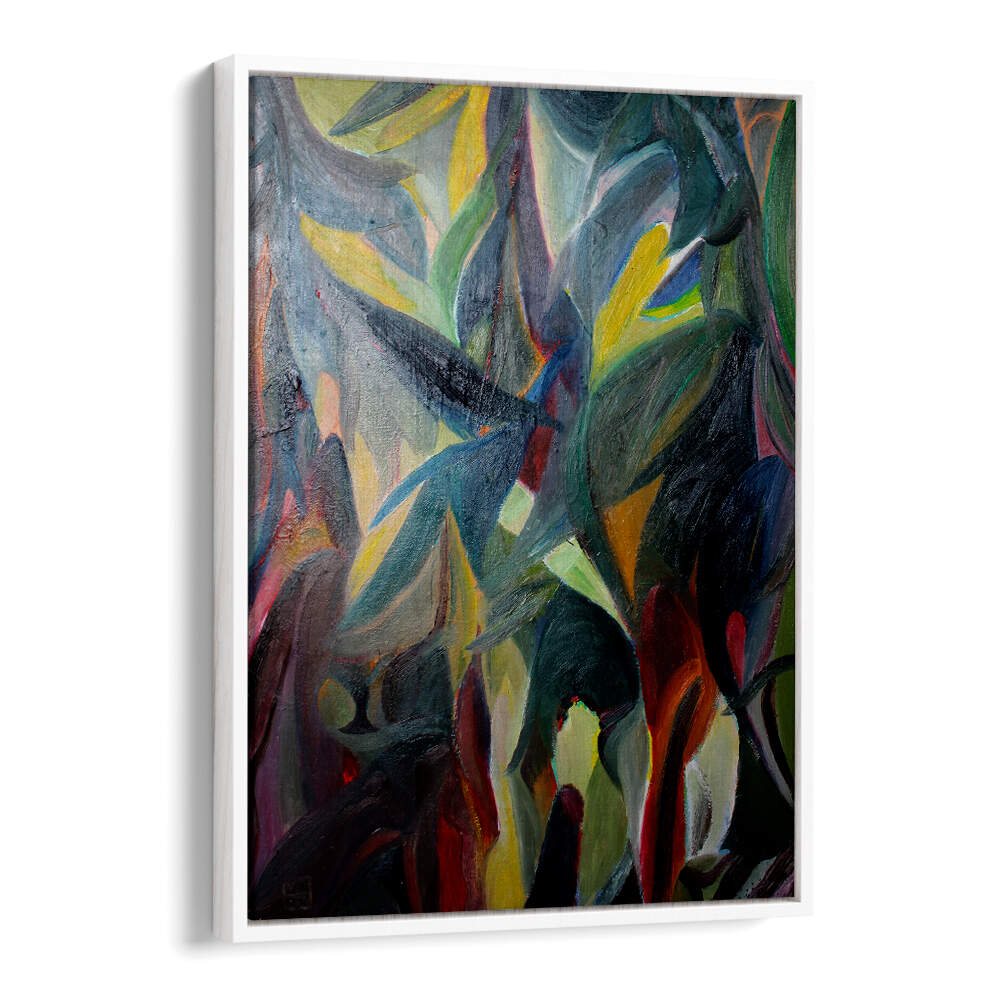DEEP WOODS , ABSTRACT PAINTINGS