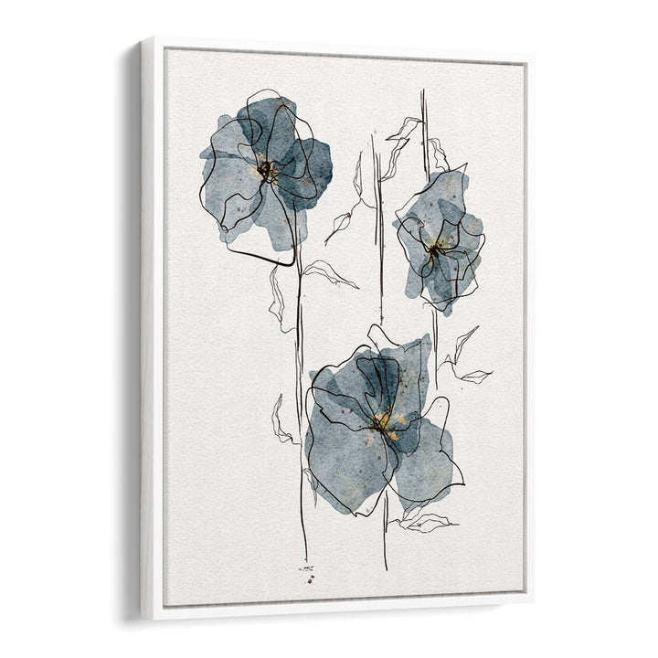 DELICATE BLUE BLOOMS