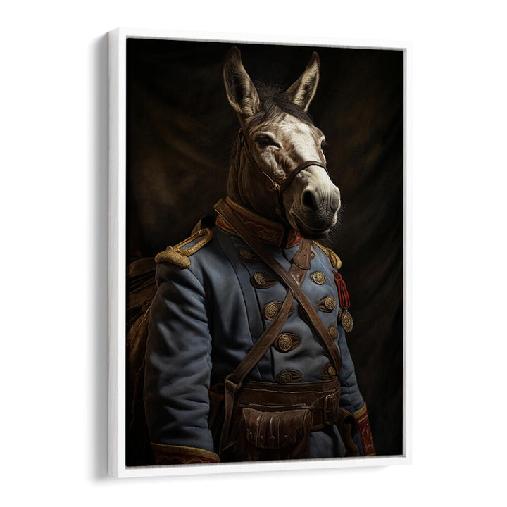 DONKEY IN COSTUME II , ANIMAL PAINTINGS