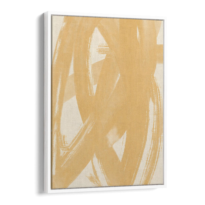 DYNAMIC BEIGE BRUSHSTROKES , ABSTRACT PAINTINGS