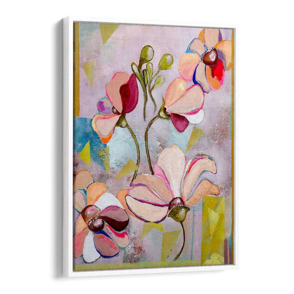 EDEN , FLORAL FLOWER PAINTINGS