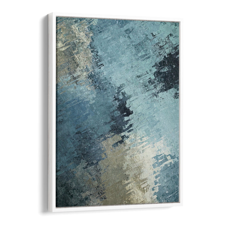 Experience the FRACTURED REFLECTION, ABSTRACT PAINTINGS, showcasing captivating colors and textures for modern decor.