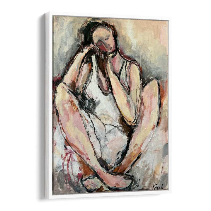 ENGINEPENSIVE SEATED WOMAN