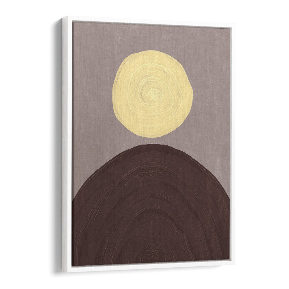 GEOMETRIC YELLOW SUN , ABSTRACT PAINTINGS