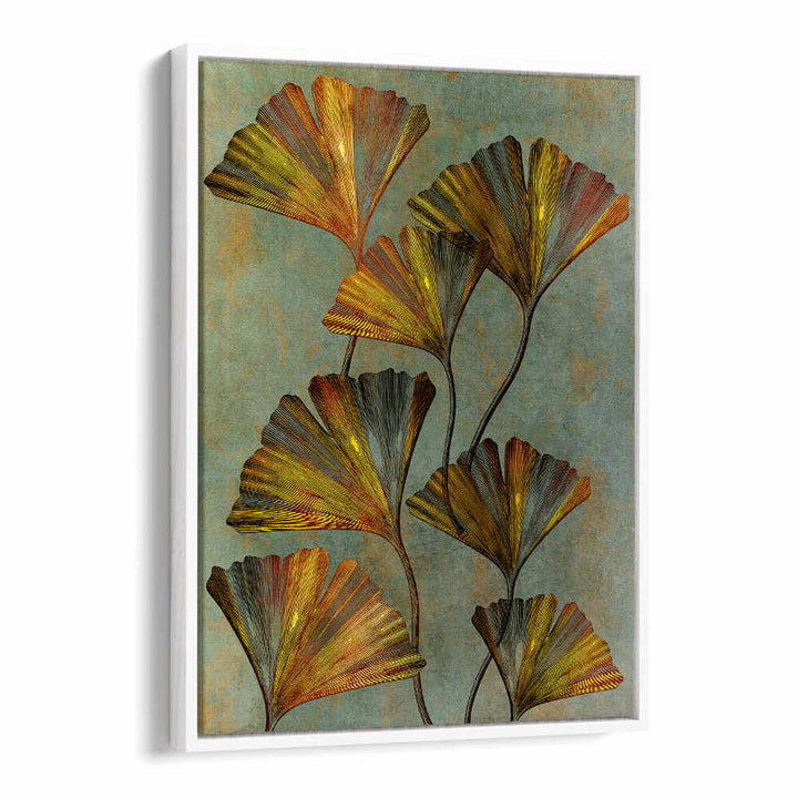 GINKO BILOBA 2 , FLORAL ,FLORAL FLOWER PAINTINGS