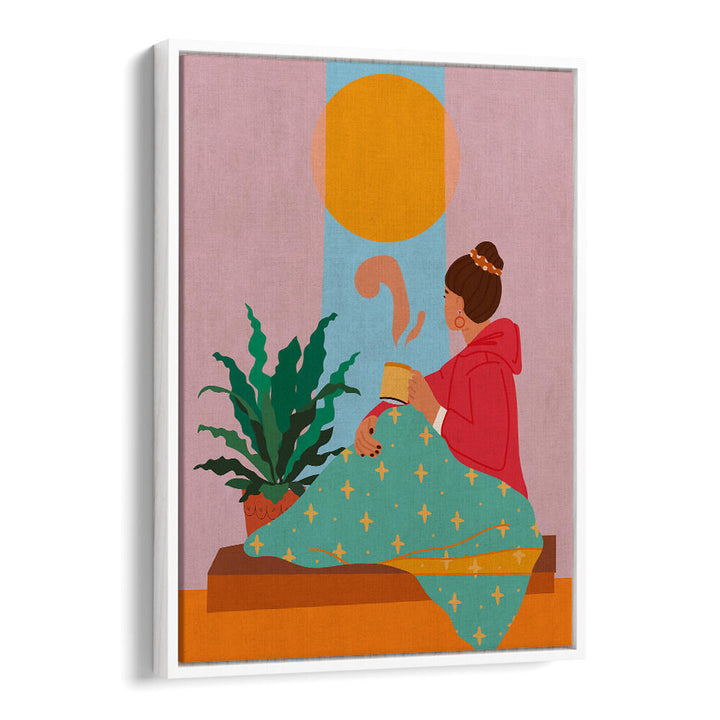 GIRL LOOKING OUT OF WINDOW II , FASHION POSTERS