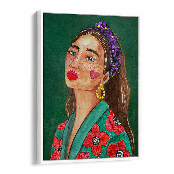 GIRL WITH HAIR BAND