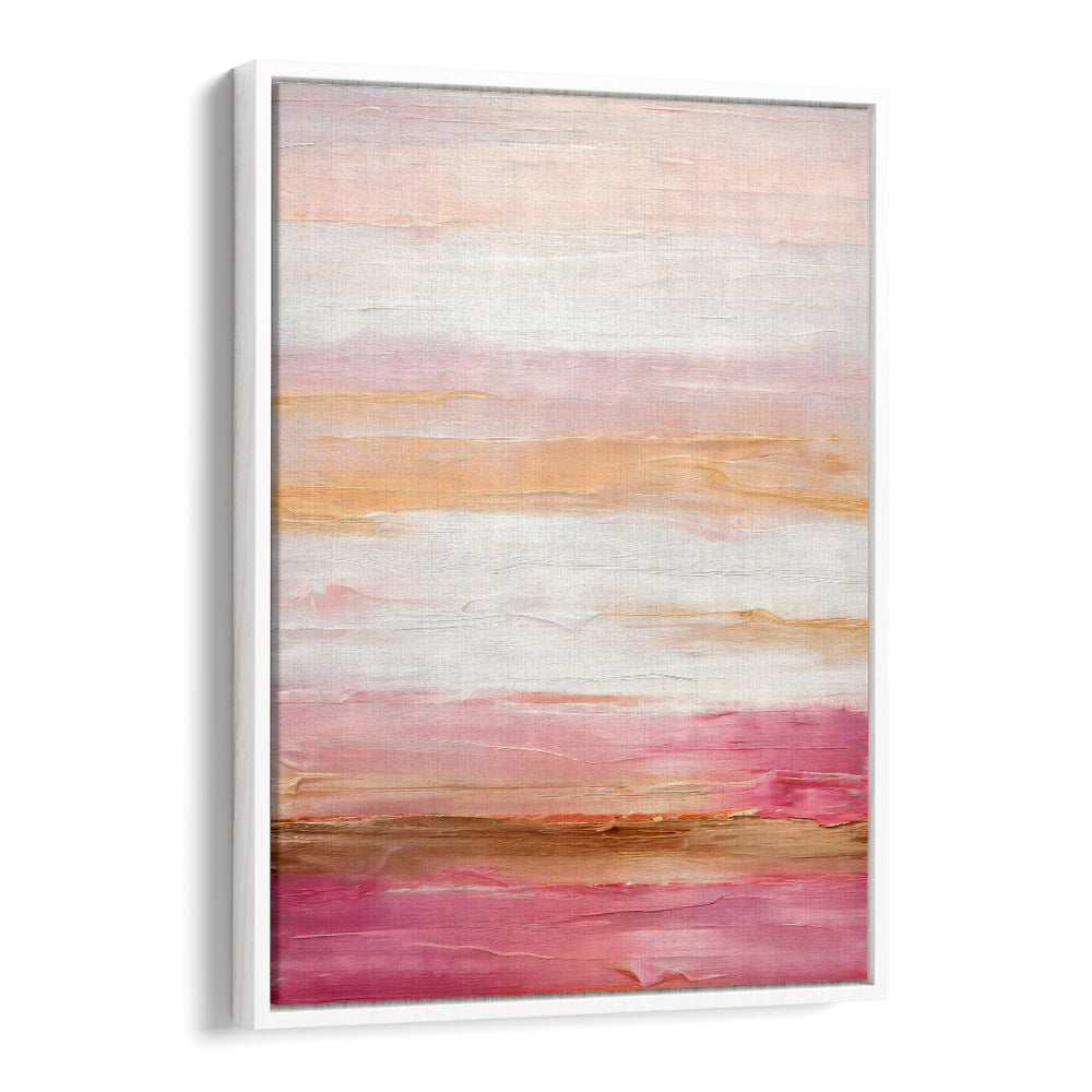 Elegant GOLDEN DAWN WAVES, ABSTRACT PAINTINGS showcasing soothing hues, perfect for enhancing your home decor.
