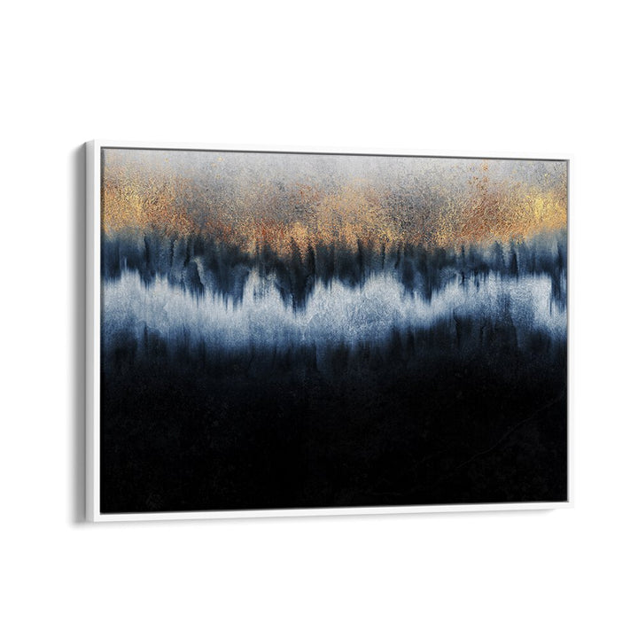 Elegant GOLDEN HORIZON, ABSTRACT PAINTINGS featuring rich colors, perfect for enhancing sophisticated home decor.