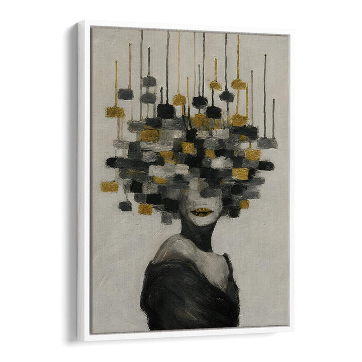 GOLDEN SILENCE , EXPRESSIONISM PAINTINGS