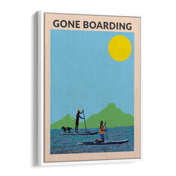 GONE BOARDING , BEACH PAINTINGS