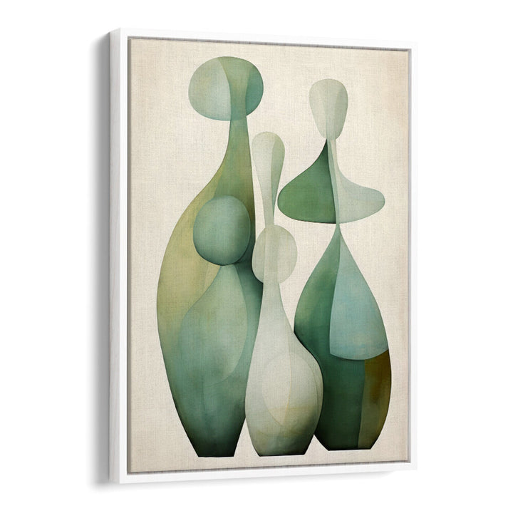 GREEN BEIGE GEO V , ORGANIC FORMS