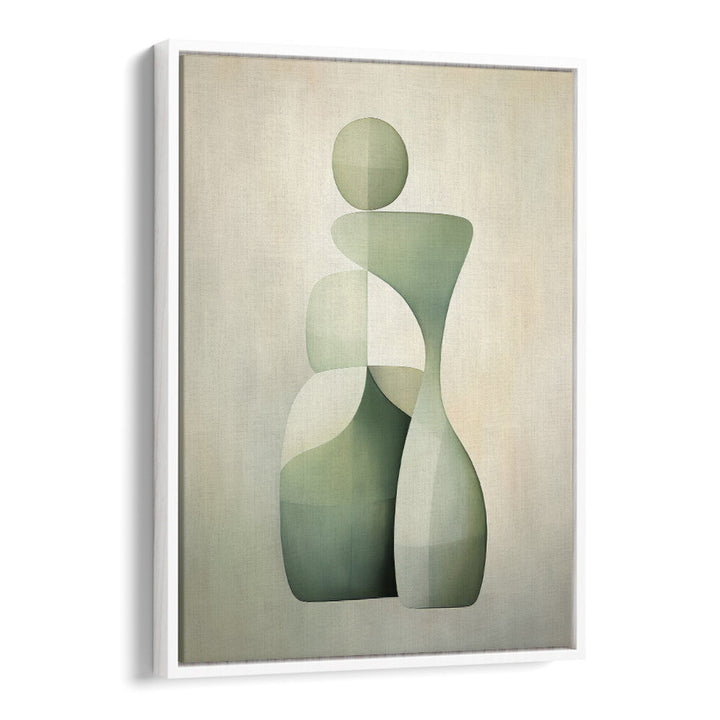 GREEN BEIGE GEO VI , ORGANIC FORMS