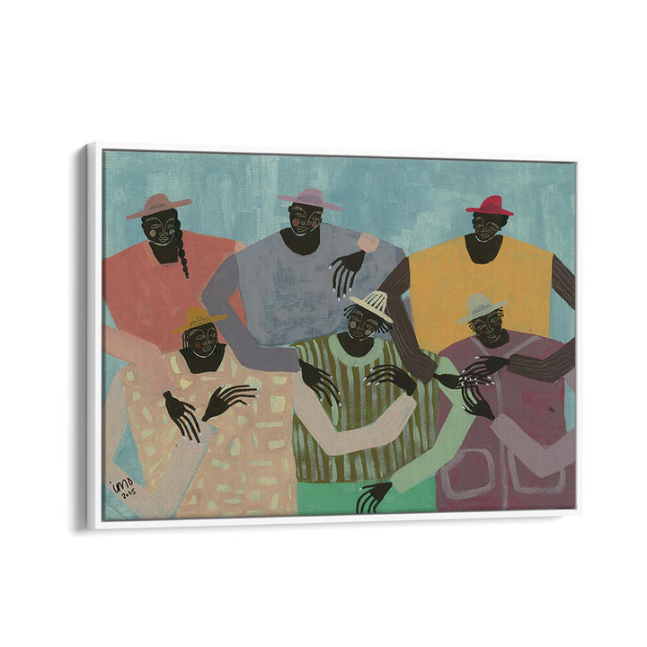 GROUP CHAT, PORTRAITS & FIGURATIVE ILLUSTRATIONS