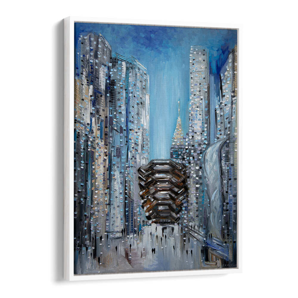 HUDSON YARDS , MODERN IMPRESSIONISM PAINTINGS