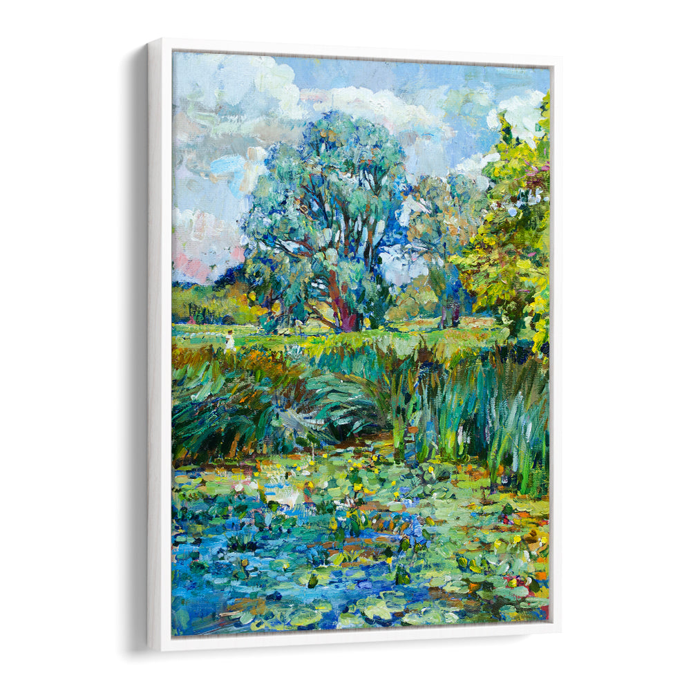 IMPRESSIONIST LILY POND
