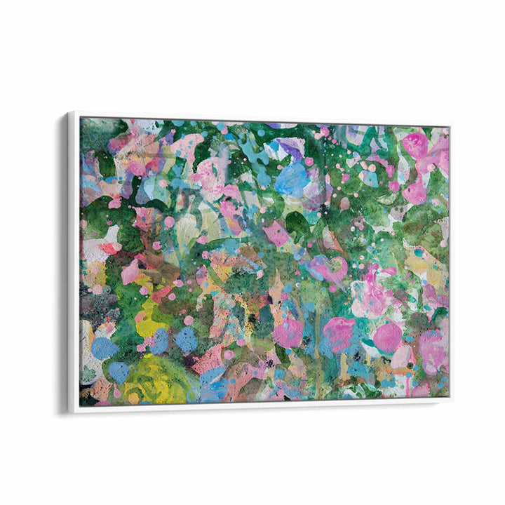 IN THE GARDEN I , ABSTRACT PAINTINGS