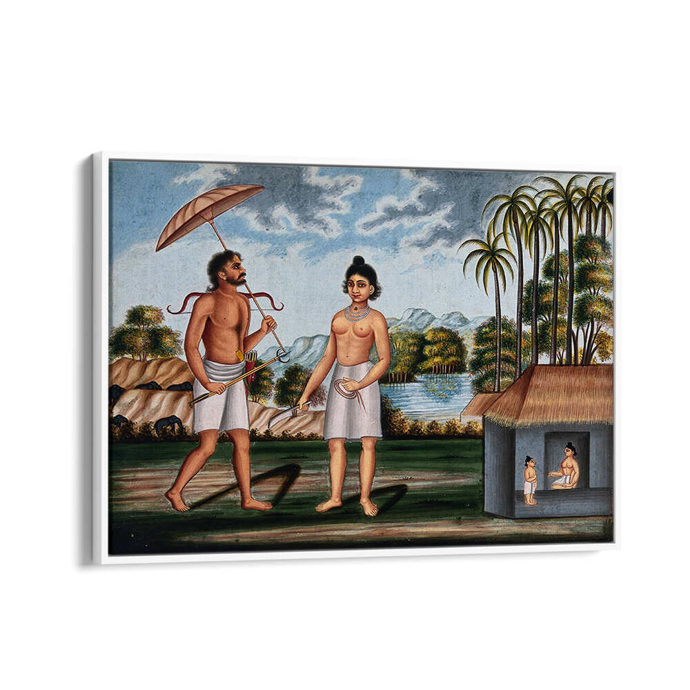 INDIAN HUNTER AND WIFE