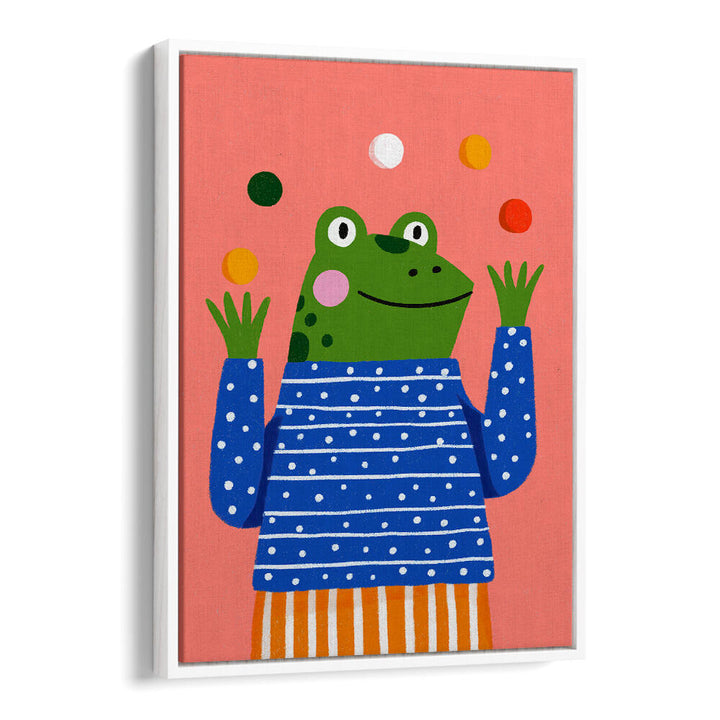 JUGGLING FROG ,KIDS ROOM PAINTINGS