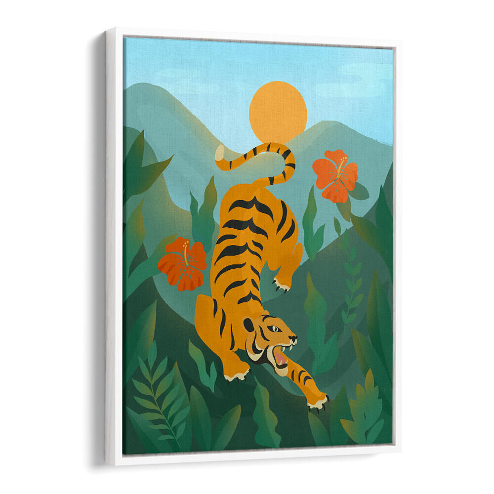 JUNGLE TIGER , KIDS ROOM PAINTINGS
